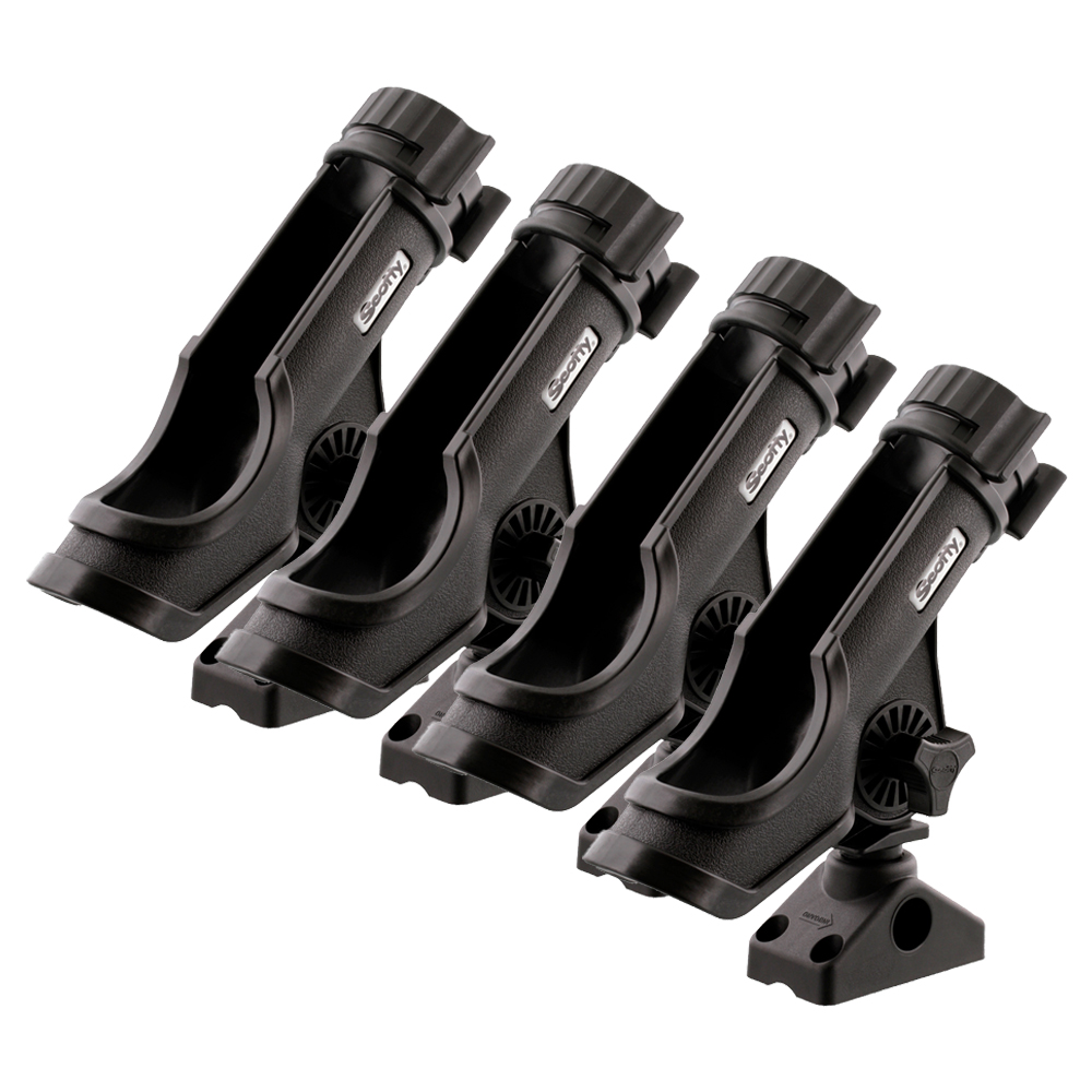 Scotty 230 4 pack Powerlock Rod Holder - Conway Angling Craft Fishing Boats  & Fishing Equipmant