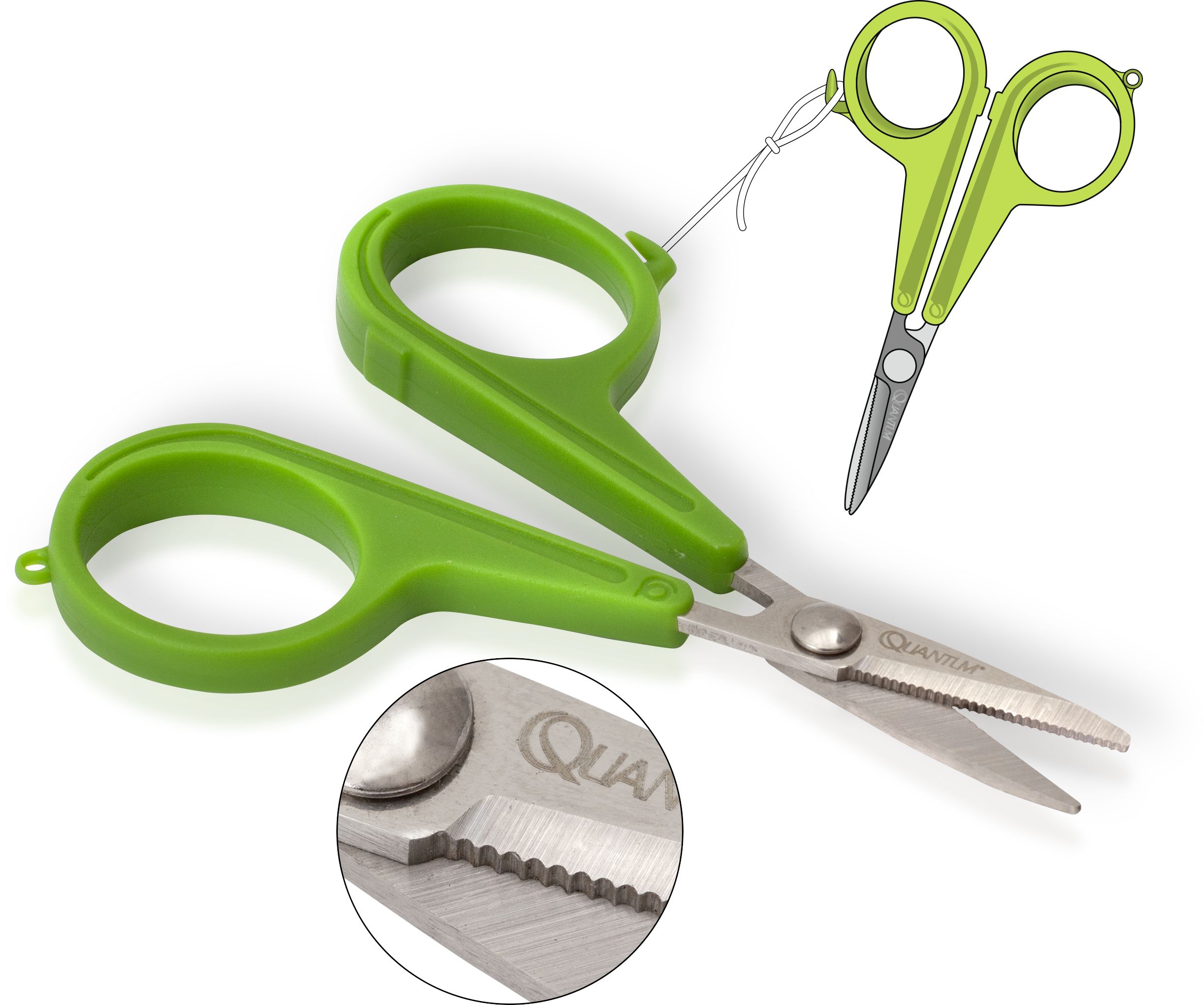 Quantum Mr. Pike Braided Scissors - Conway Angling Craft Fishing