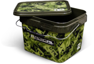 Radical Camo Bucket With Lid 10L