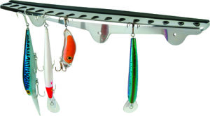 Fish-On Stainless Steel Folding Hook Rack