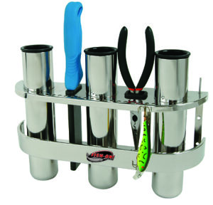 Fish-On Stainless Tripe Rod Holder