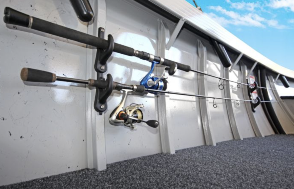 RAILBLAZA ND-201 RODRAK-Holds Rods-White Unisex-Adult, Standard