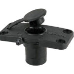 SCOTTY 244L LOCKING FLUSH DECK MOUNT & RAIN CAP