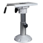Aluminium Adjustable Boat Seat Pedestal with slider 13”-17”