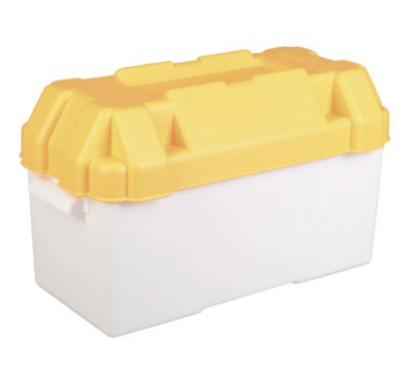 Large Battery Box Yellow