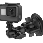 RAM Twist-Lock Suction Cup Mount with Universal Camera Adapter