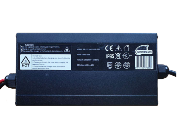 24V 7A IP65 Lithium-LiFePO4 Charger
