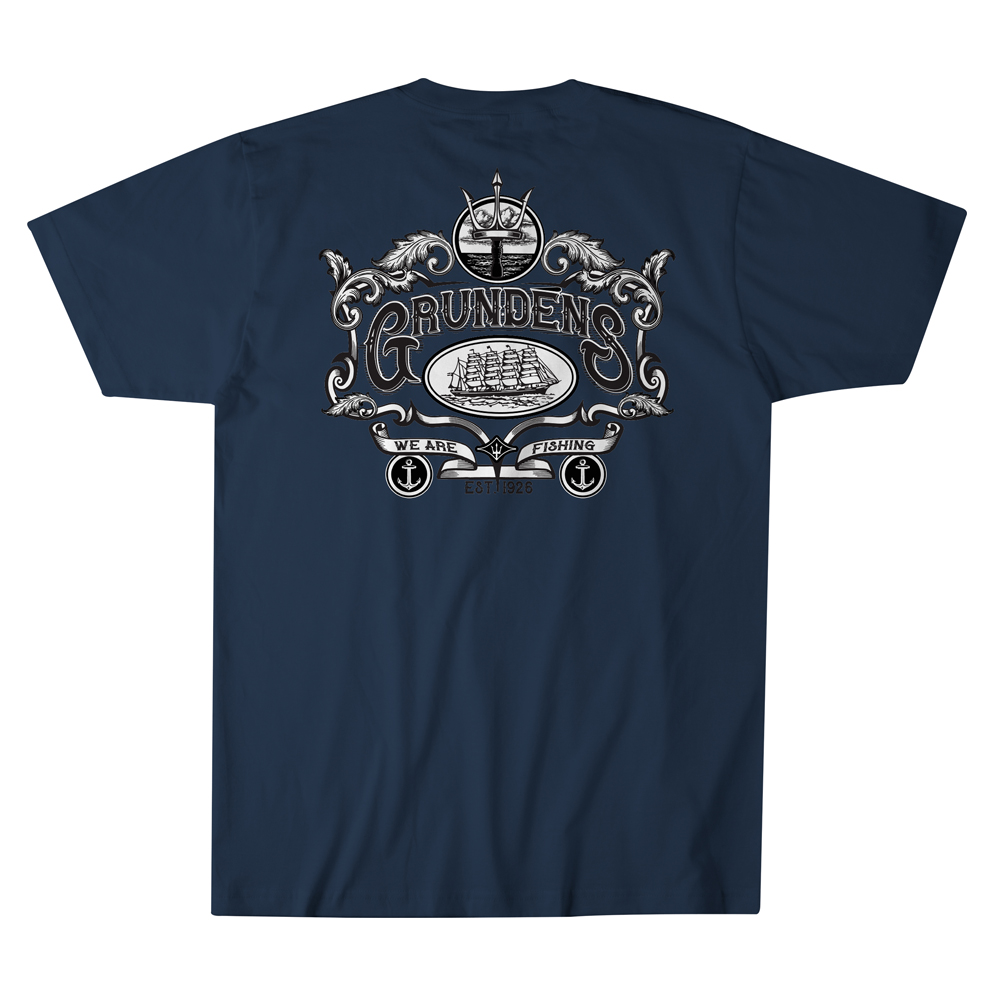 Grundens CREST SS T-SHIRT - Conway Angling Craft Fishing Boats ...