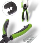 14CM QUANTUM MR. PIKE CRIMP PLIERS GREEN/BLACK
