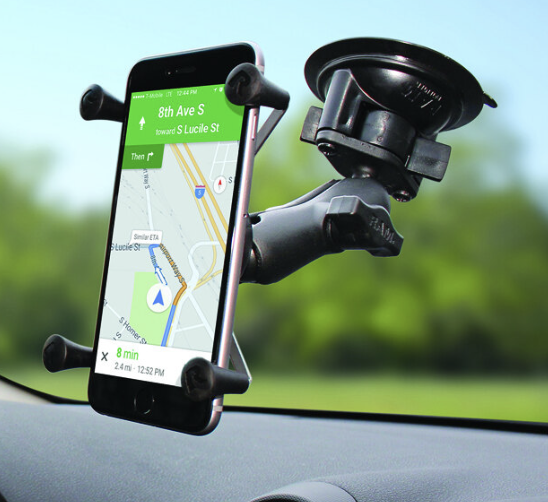 RAM® X-Grip® Phone Mount with RAM® Twist-Lock™ Suction Cup - Conway Angling  Craft Fishing Boats & Fishing Equipmant