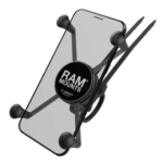 RAM® X-Grip® Large Phone Mount with RAM® EZ-On/Off™ Bicycle Base