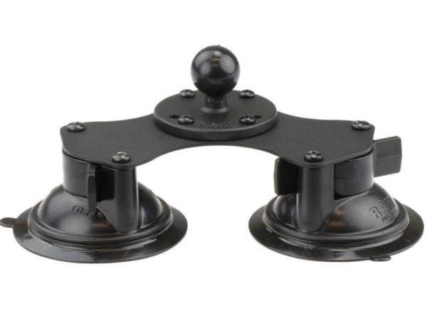 RAM Twist-Lock Dual Suction Cup Base with Ball