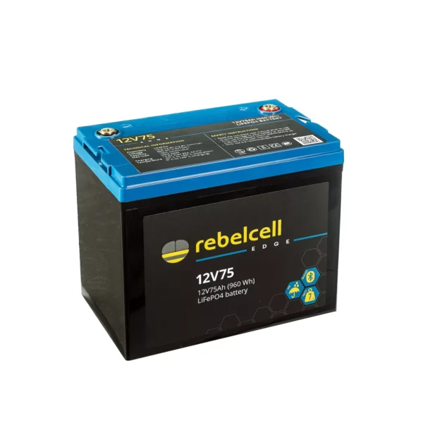 RebelCell 12V75 EDGE LiFePO₄ Battery